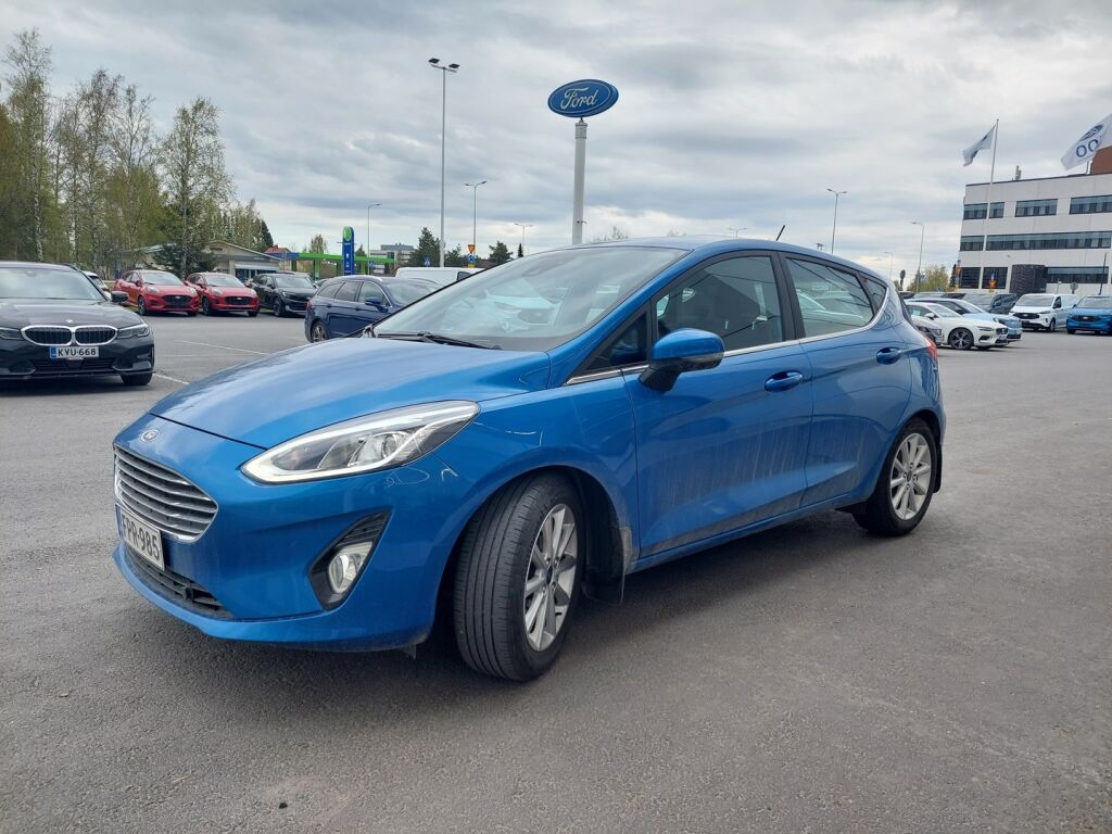 Ford Fiesta 2021 Sininen