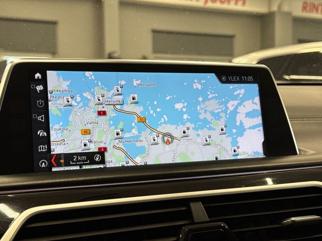 BMW 740 2018 Musta