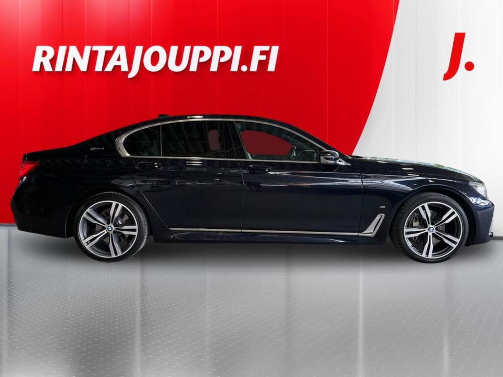 BMW 740 2018 Musta