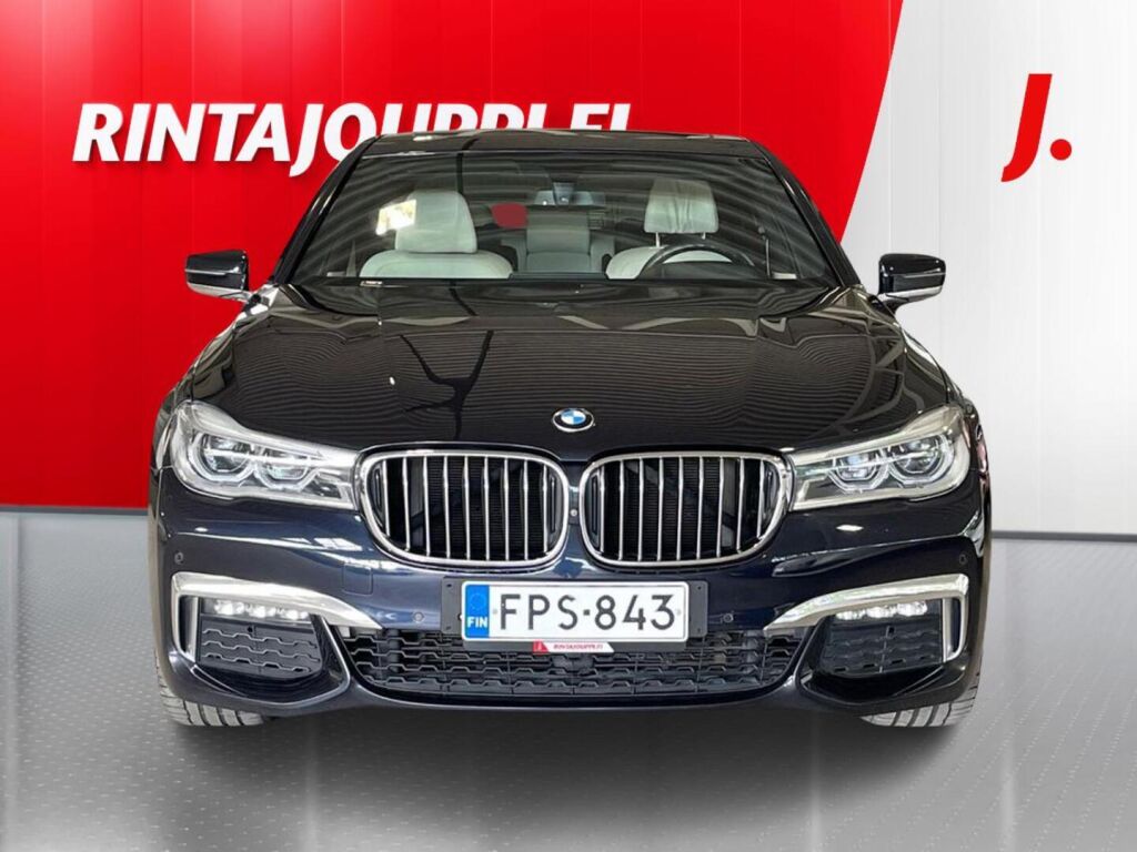 BMW 740 2018 Musta