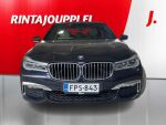 BMW 740 2018 Musta