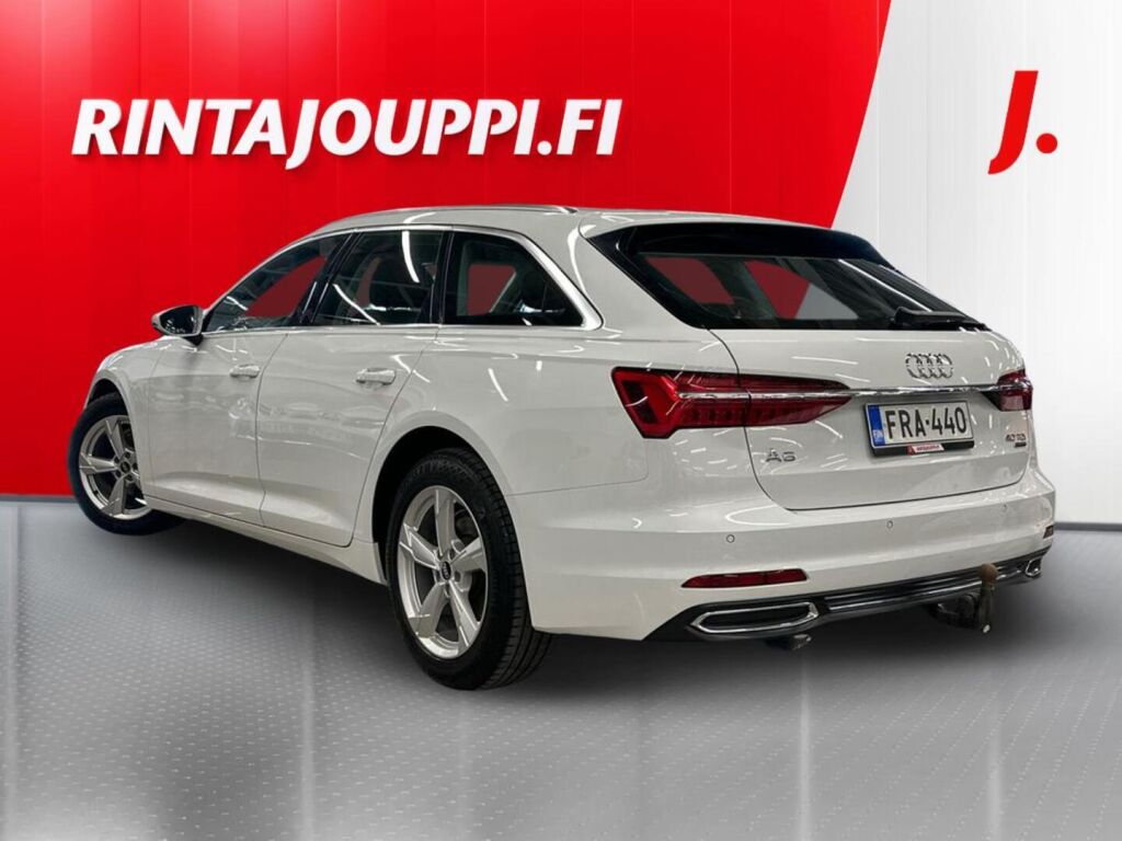 Audi A6 2021 Valkoinen