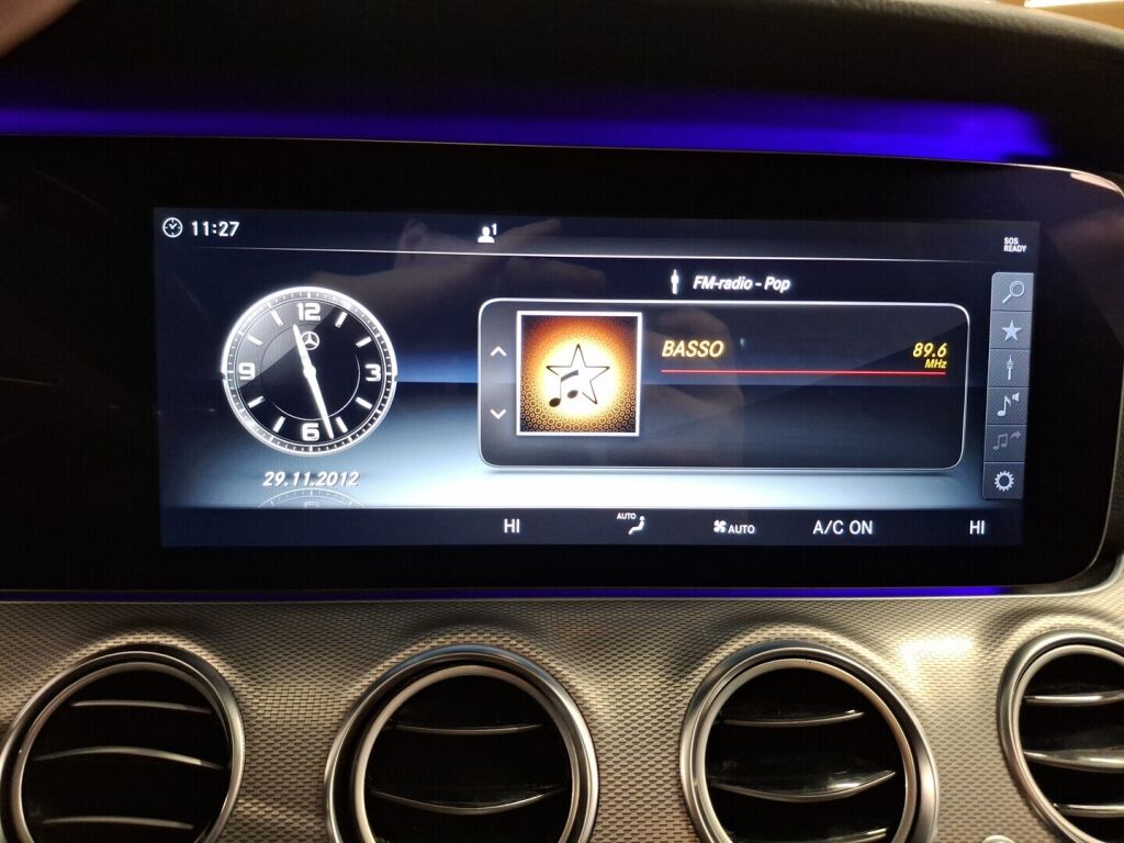 Mercedes-Benz E 2018 Musta