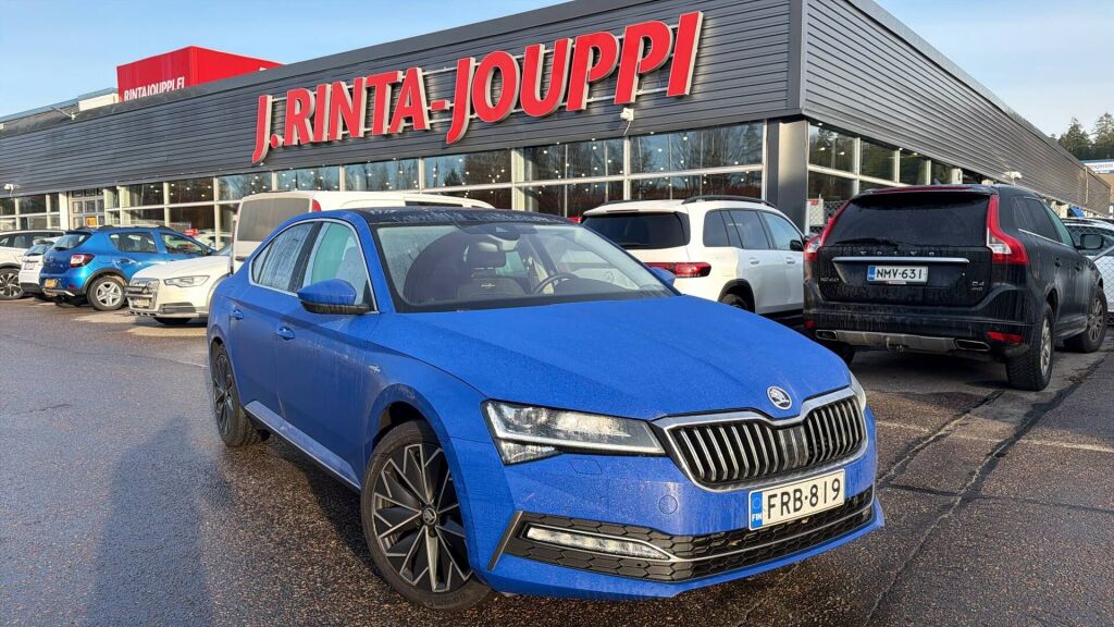 Skoda Superb 2021 Sininen