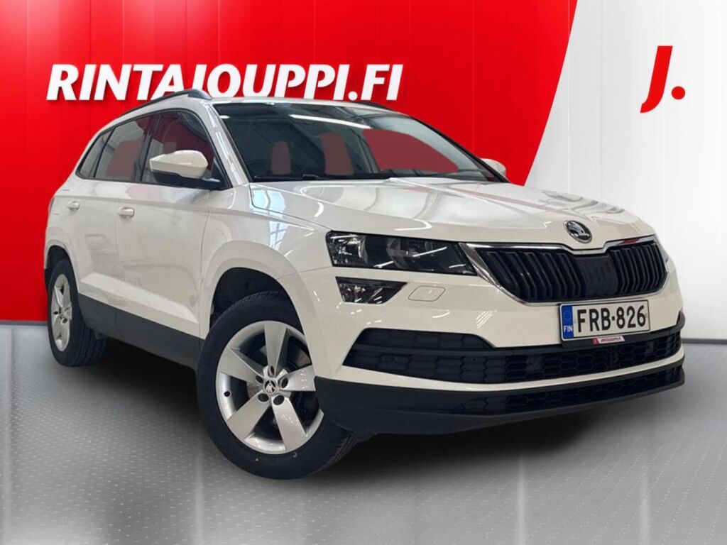 Skoda Karoq 2021 Valkoinen