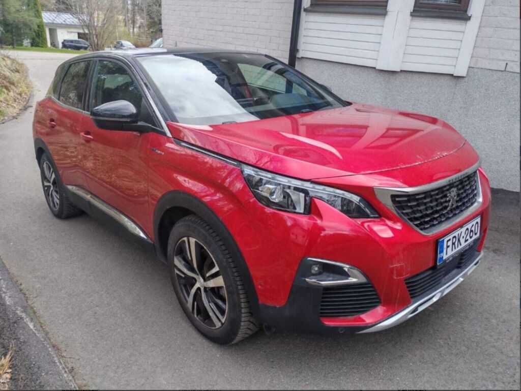 Peugeot 3008 2020 Punainen