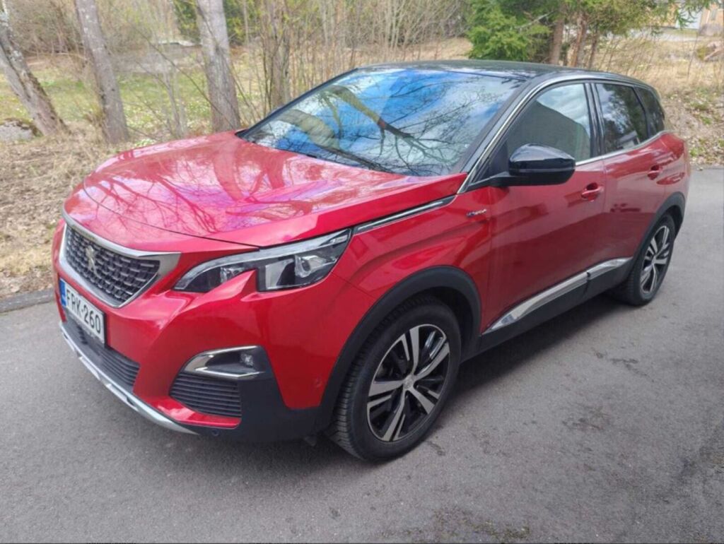 Peugeot 3008 2020 Punainen