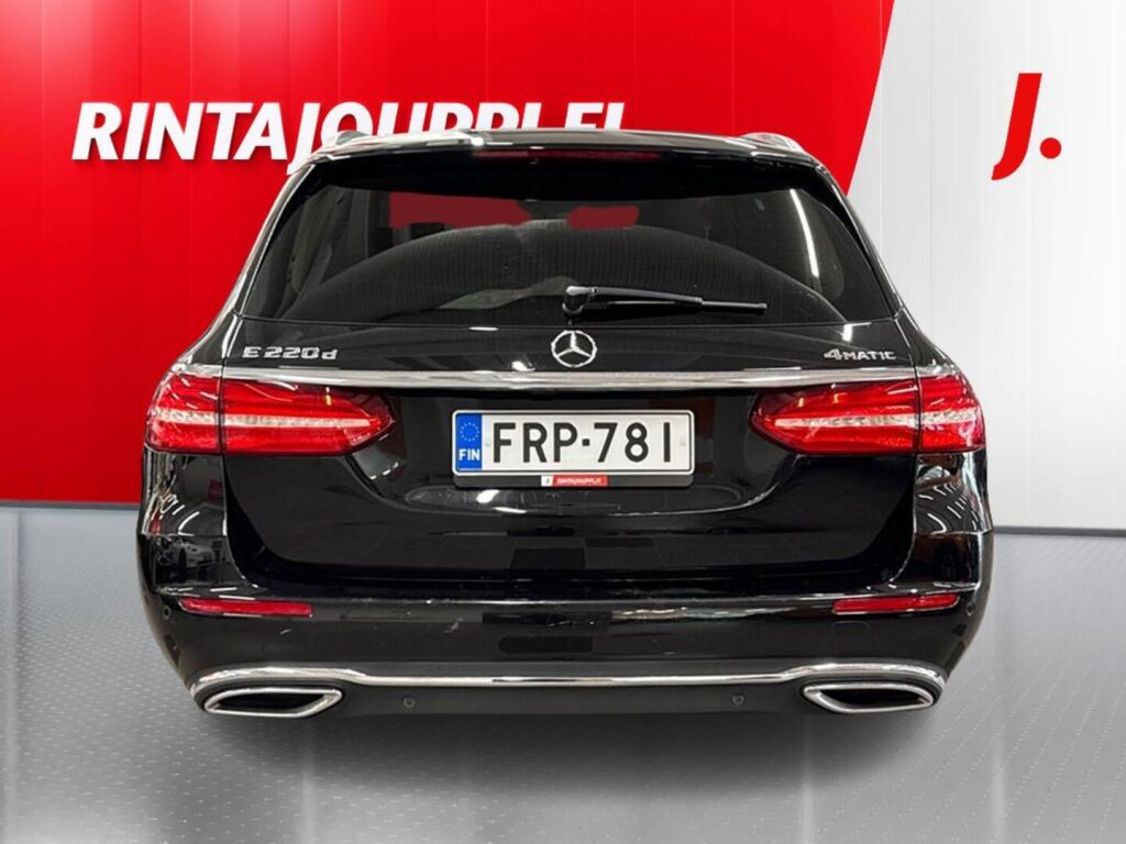 Mercedes-Benz E 2018 Musta