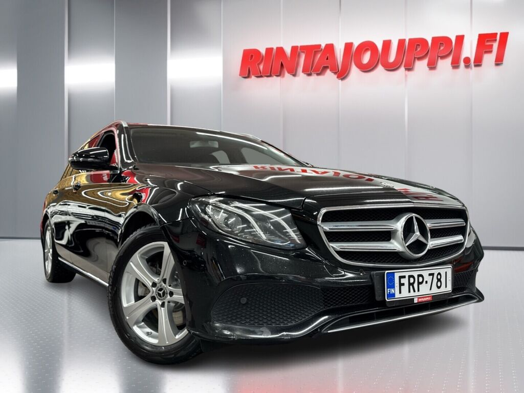 Mercedes-Benz E 2018 Musta