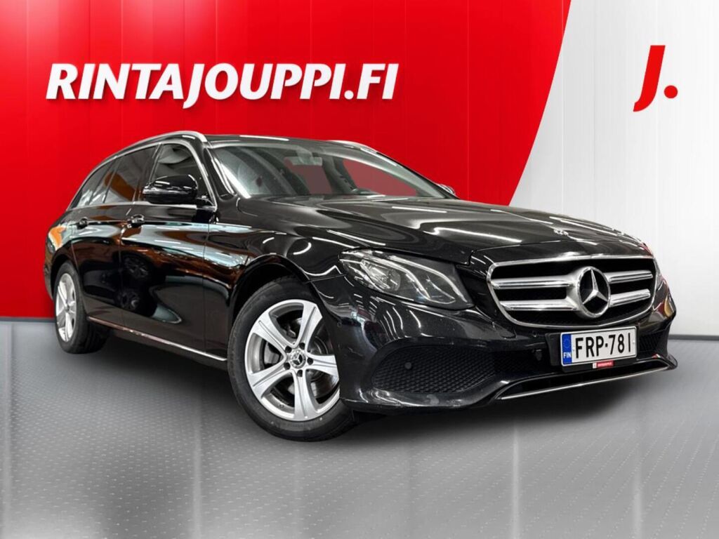Mercedes-Benz E 2018 Musta