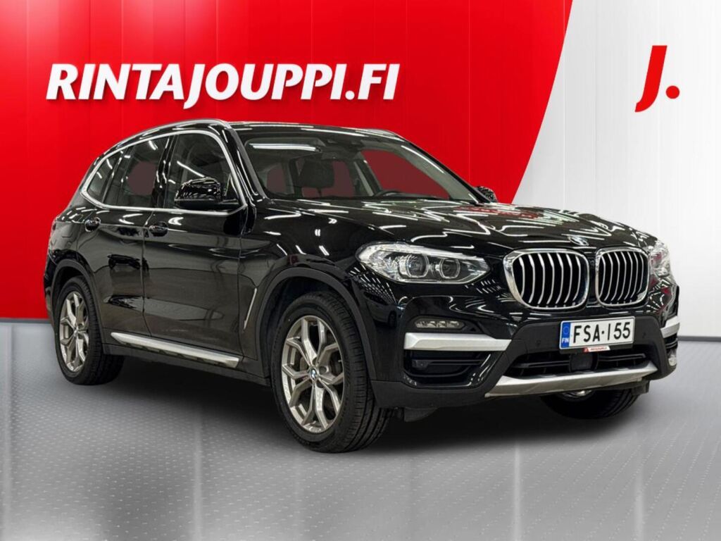 BMW X3 2020 Musta