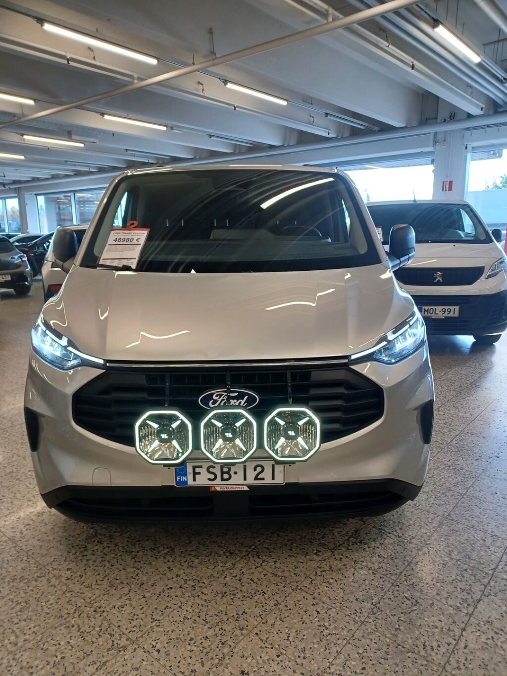 Ford Transit Custom 2024 Harmaa