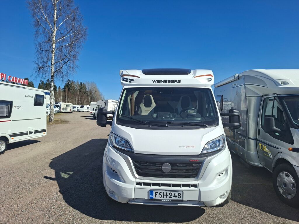 Weinsberg CaraCompact MEG 600 Pepper Edition 2025 Valkoinen