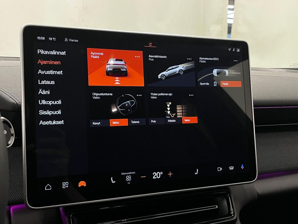 Polestar 4 2024 Harmaa