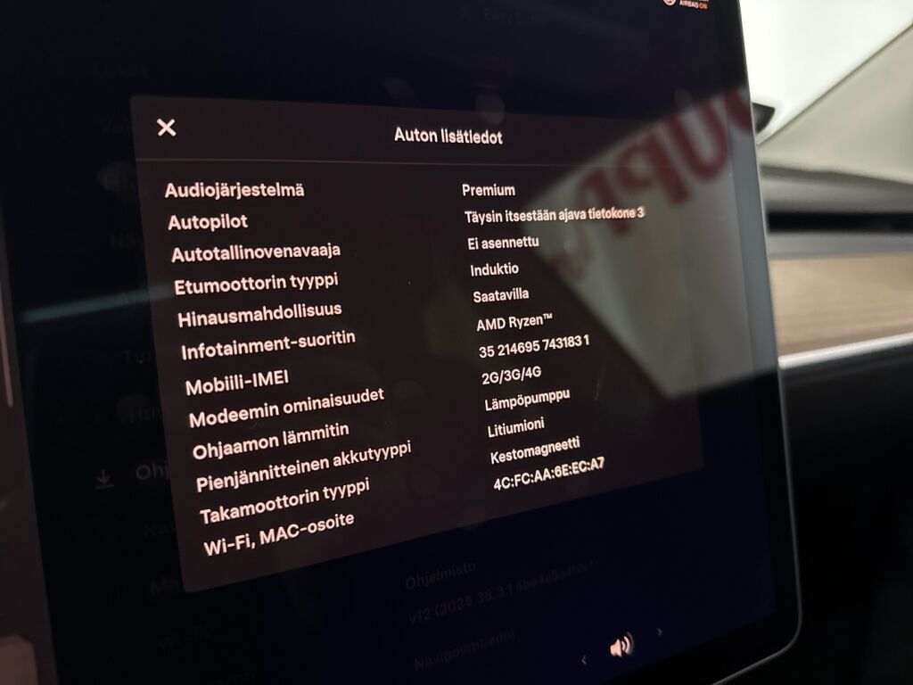 Tesla Model Y 2022 Valkoinen