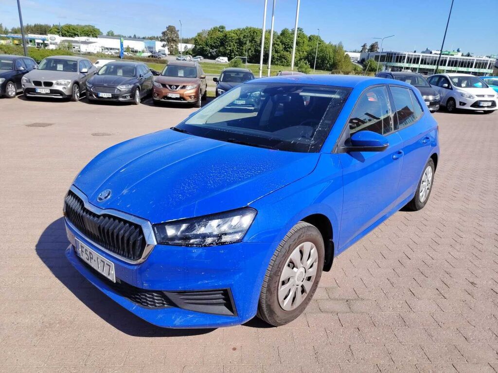 Skoda Fabia 2023 Sininen