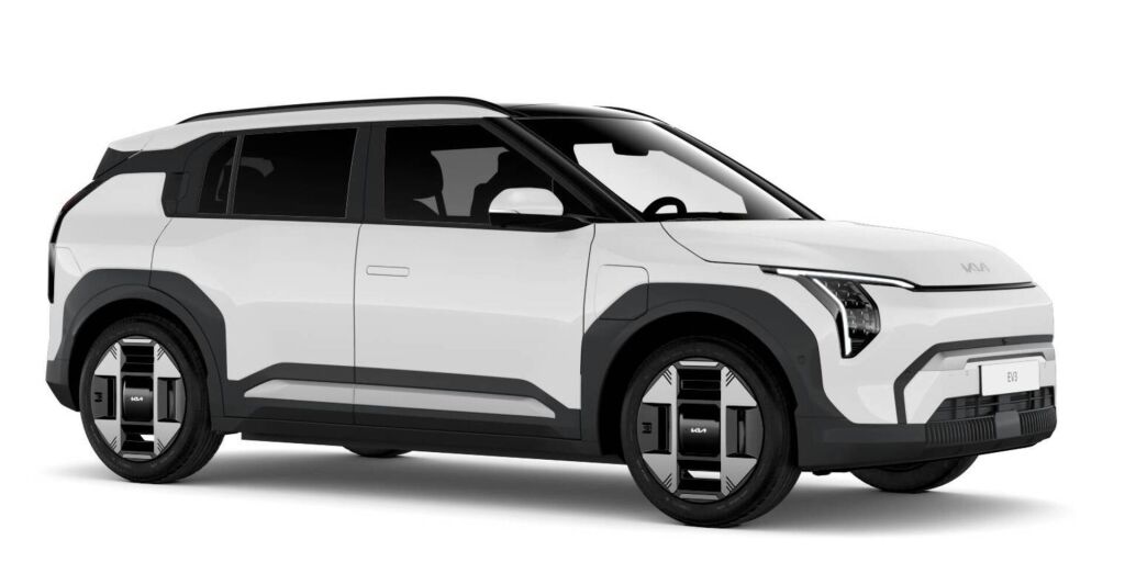Kia EV3 2026 Valkoinen