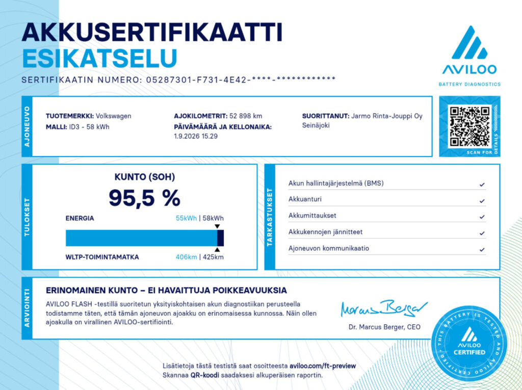 Volkswagen ID.3 2023 Valkoinen