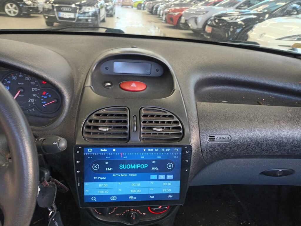 Peugeot 206 2002 Harmaa