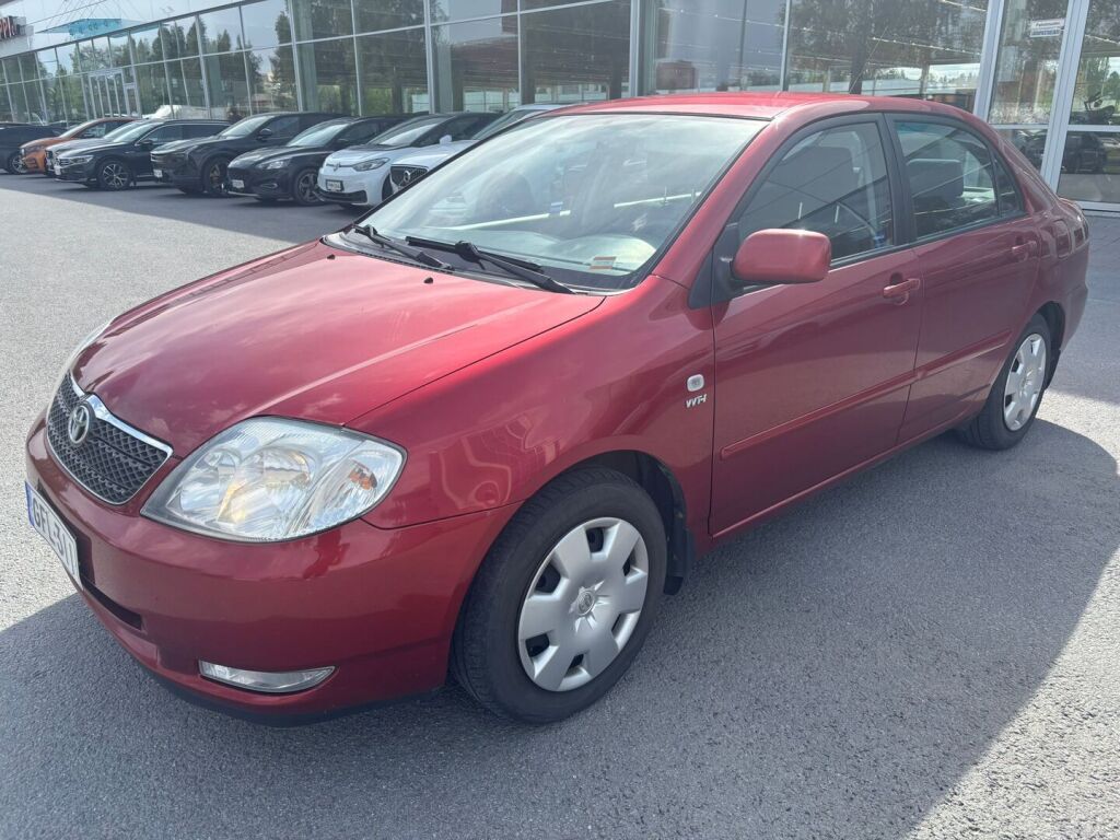 Toyota Corolla 2003 Punainen