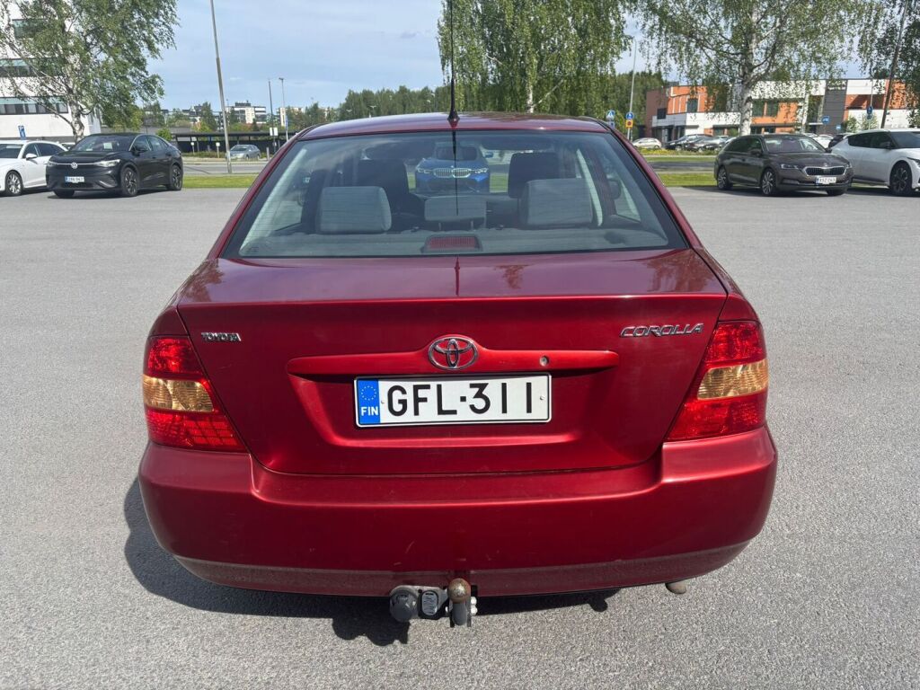 Toyota Corolla 2003 Punainen