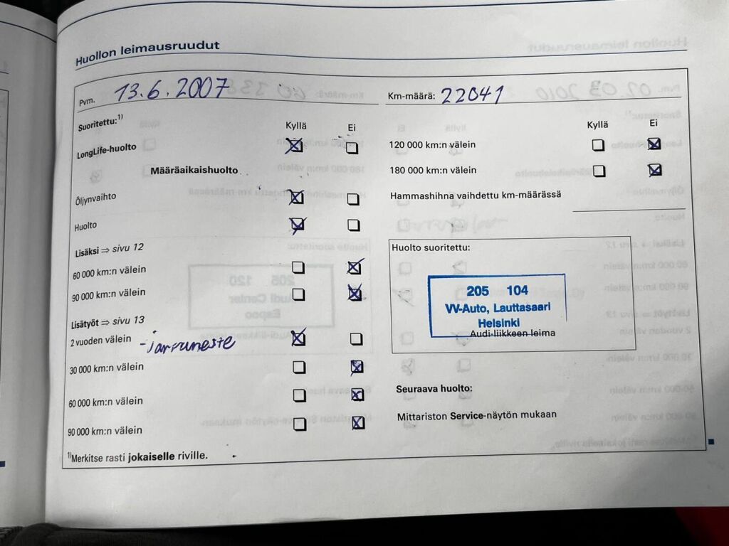 Audi A4 2005 Sininen