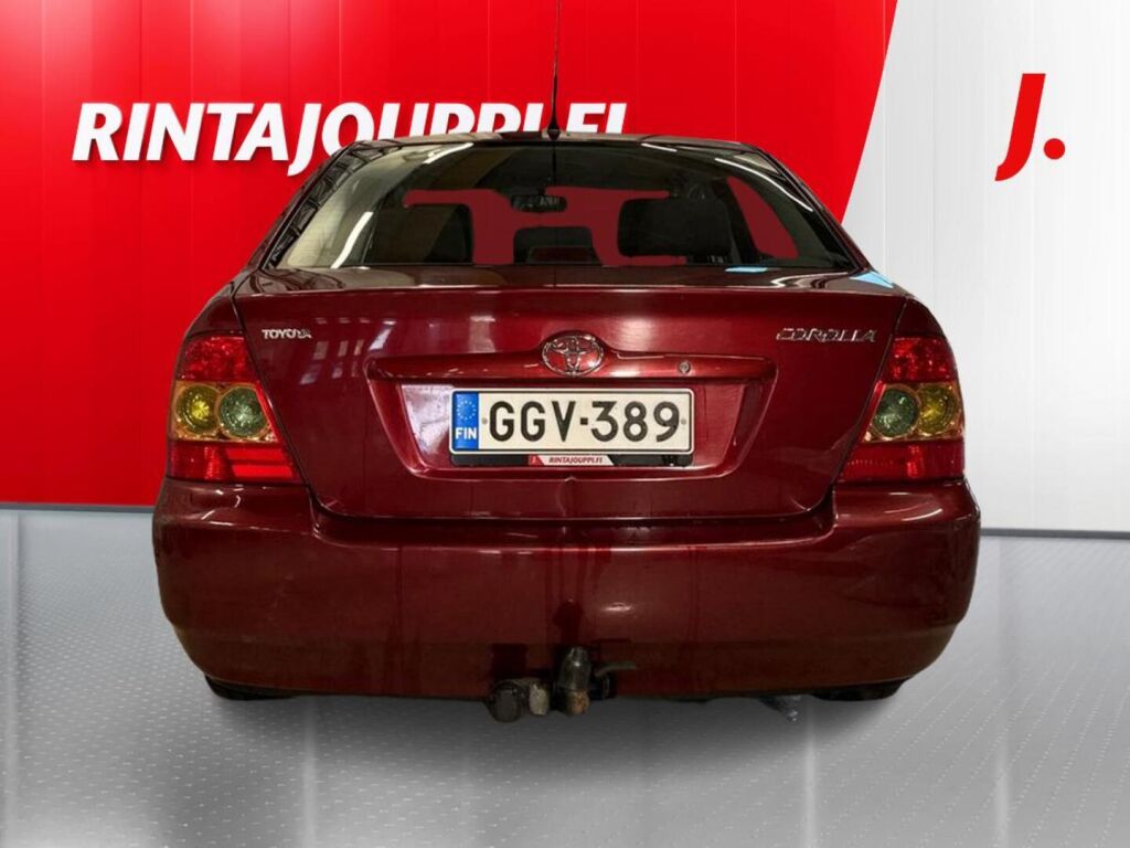 Toyota Corolla 2006 Punainen