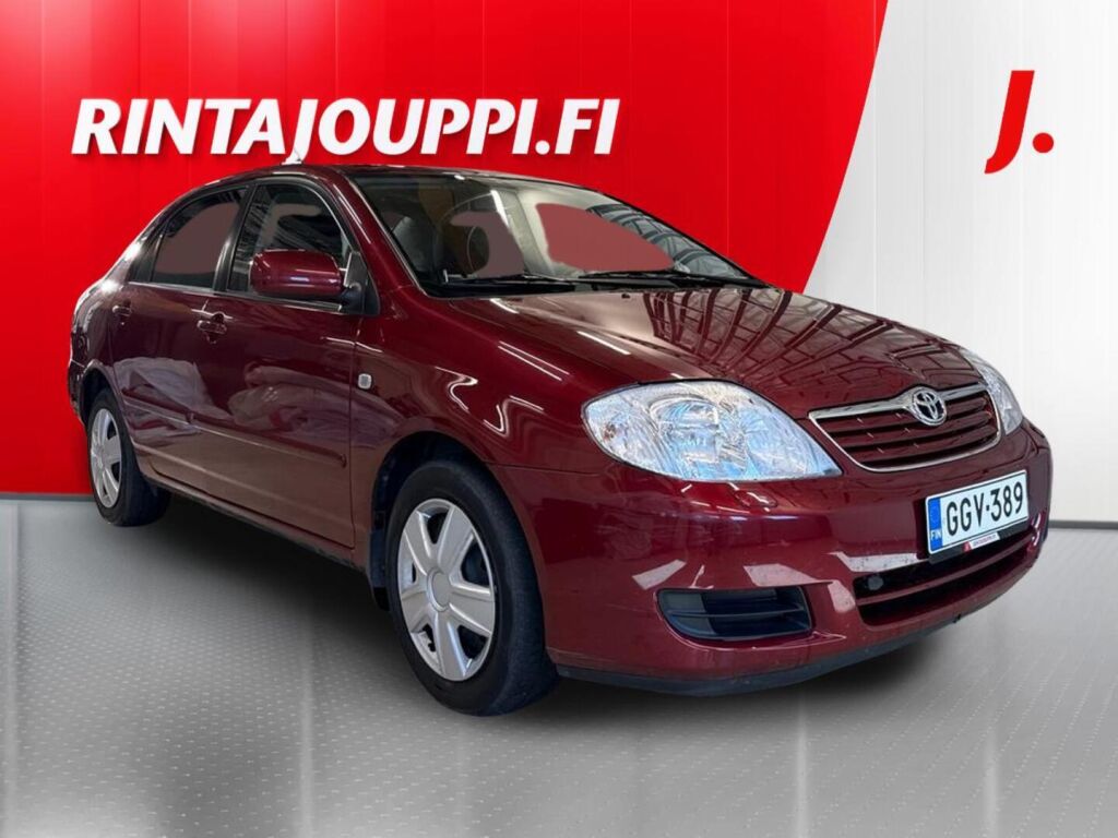 Toyota Corolla 2006 Punainen