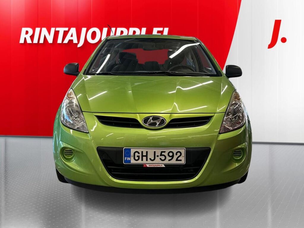Hyundai i20 2011 Vihreä