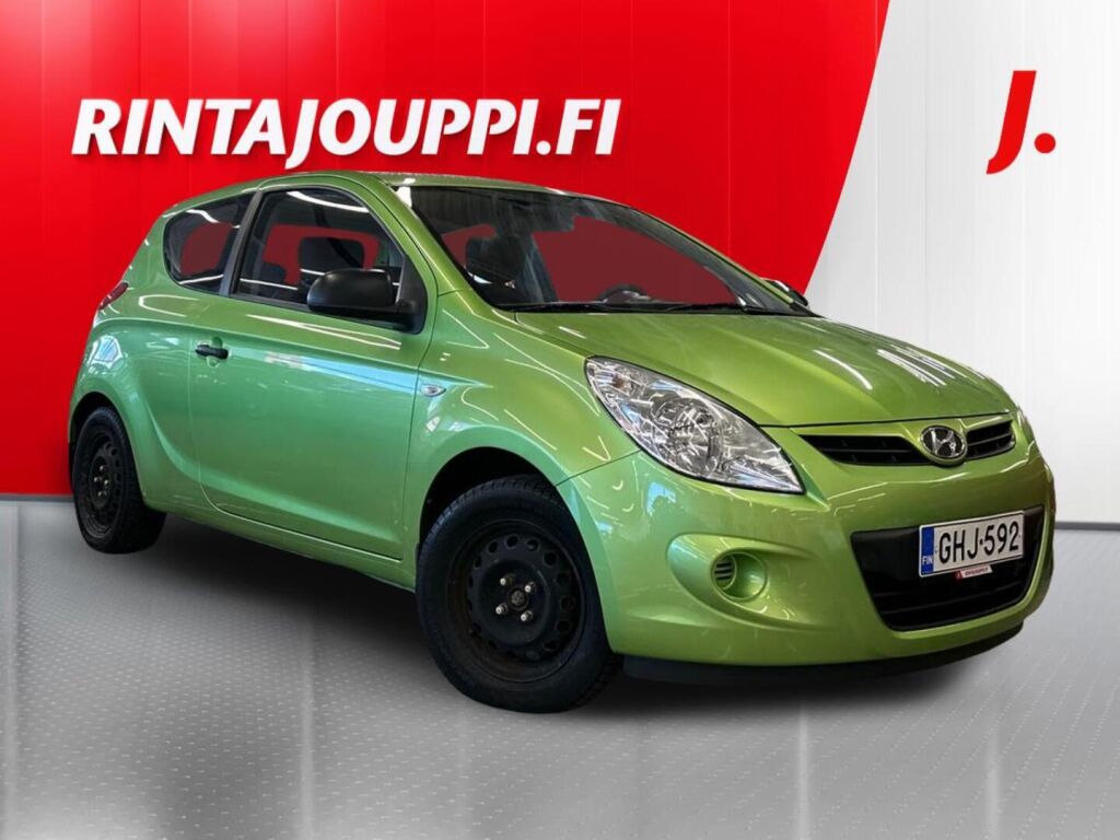 Hyundai i20 2011 Vihreä