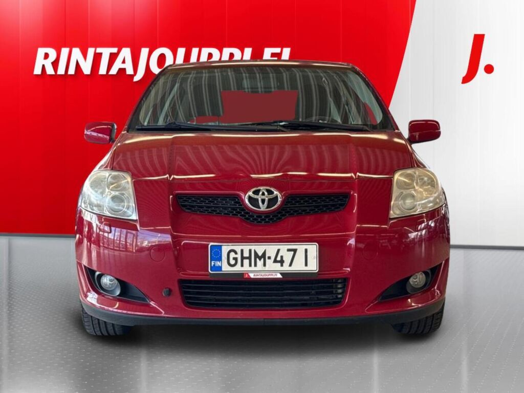 Toyota Auris 2007 Punainen