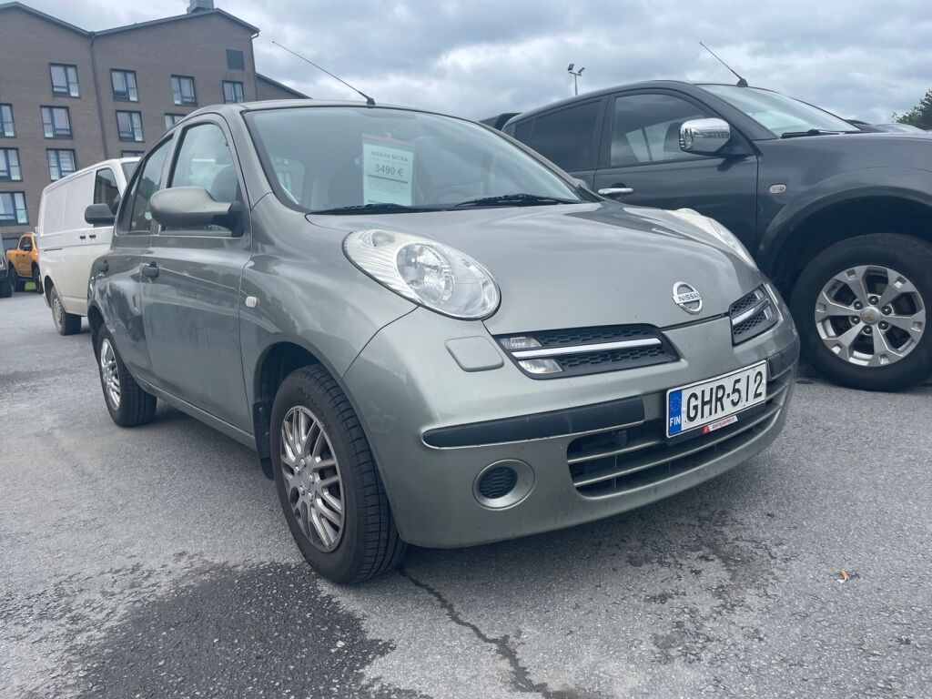 Nissan Micra 2007 Harmaa