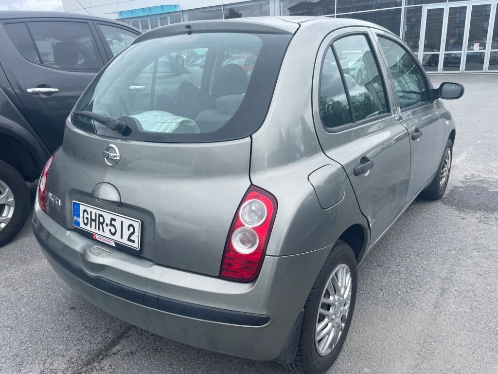 Nissan Micra 2007 Harmaa