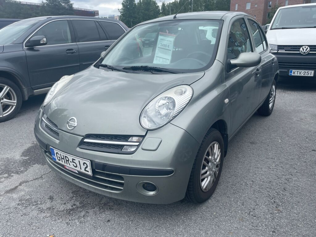 Nissan Micra 2007 Harmaa