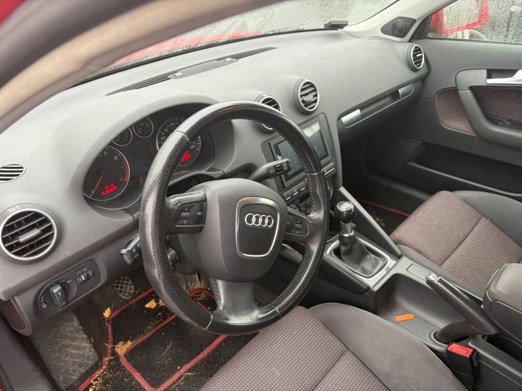 Audi A3 2008 Punainen