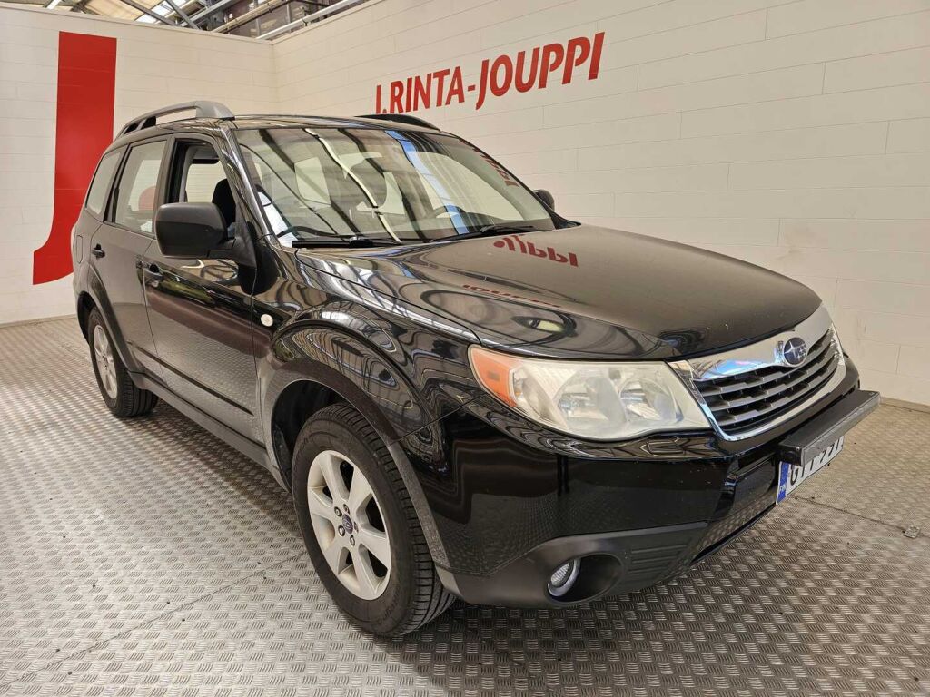 Subaru Forester 2009 Musta