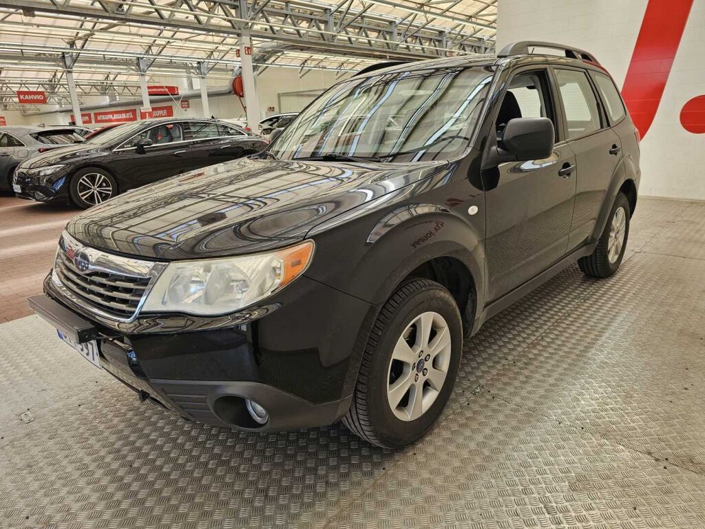 Subaru Forester 2009 Musta