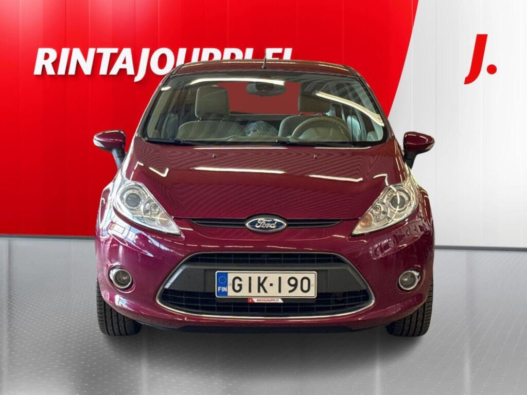 Ford Fiesta 2009 Punainen