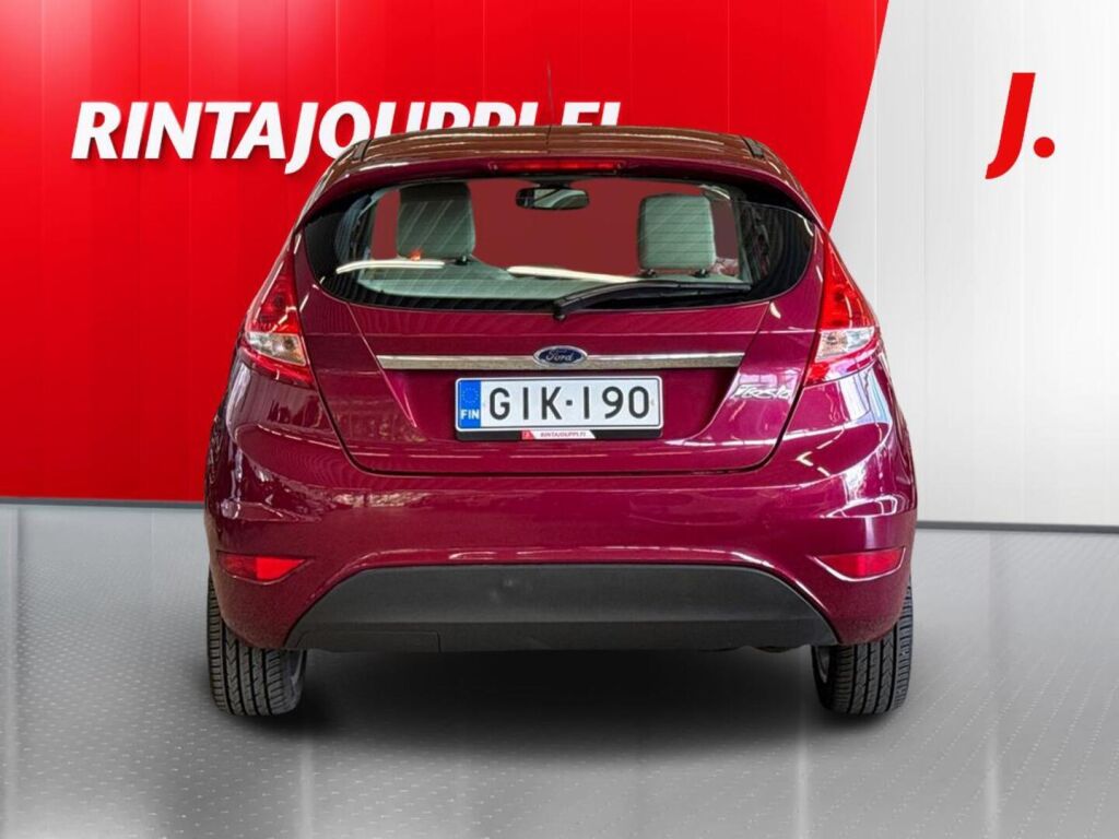 Ford Fiesta 2009 Punainen