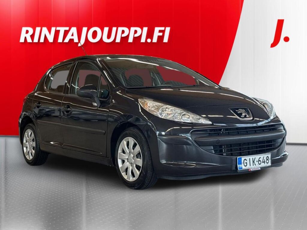 Peugeot 207 2009 Musta