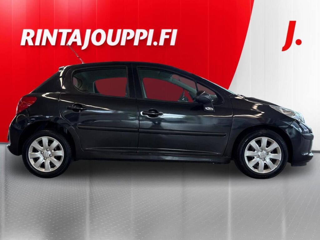 Peugeot 207 2009 Musta