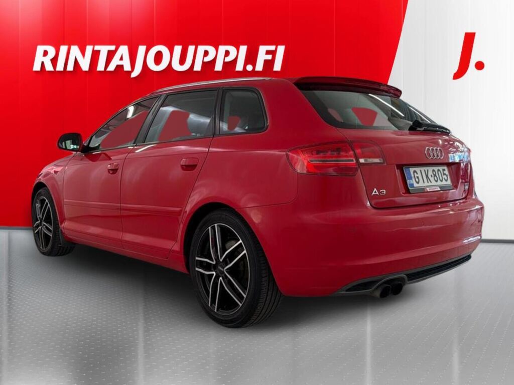 Audi A3 2009 Punainen