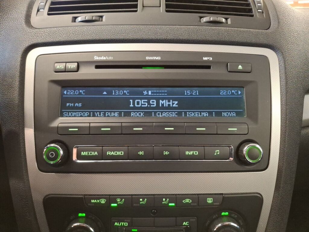 Skoda Octavia 2009 Vihreä