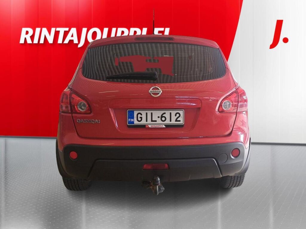 Nissan Qashqai 2009 Punainen