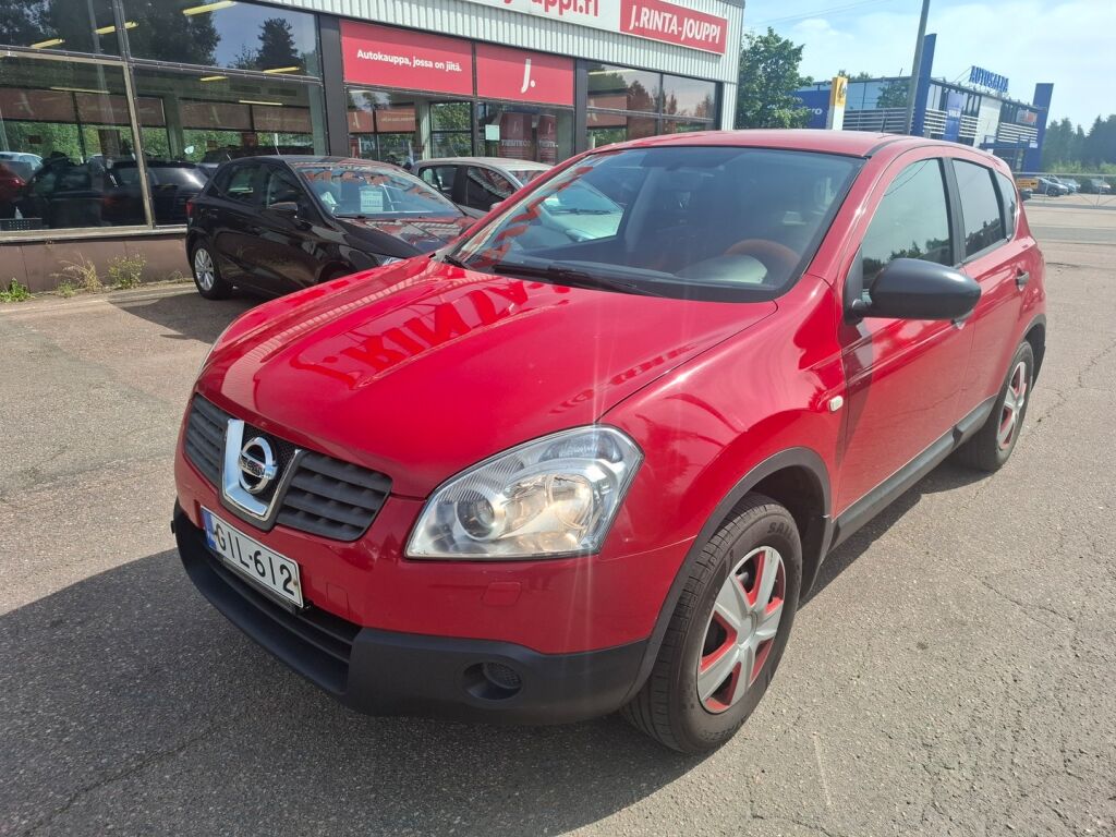Nissan Qashqai 2009 Punainen