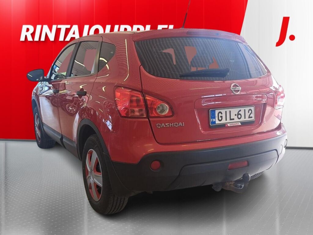 Nissan Qashqai 2009 Punainen