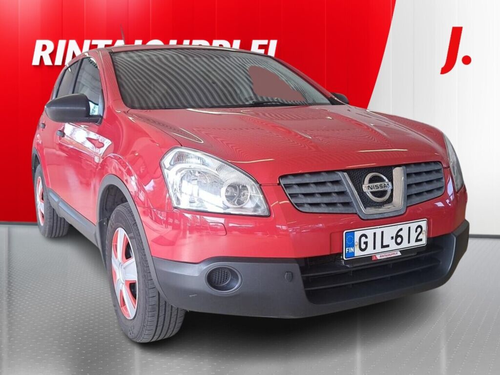 Nissan Qashqai 2009 Punainen