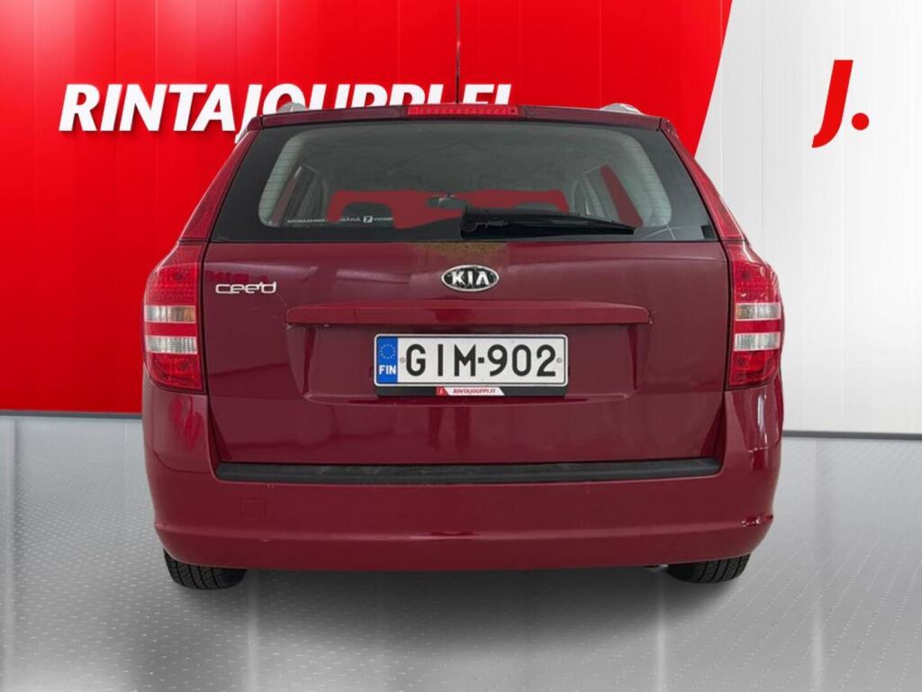 Kia Ceed 2009 Punainen