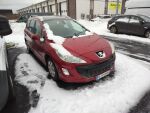 Peugeot 308 2009 Punainen