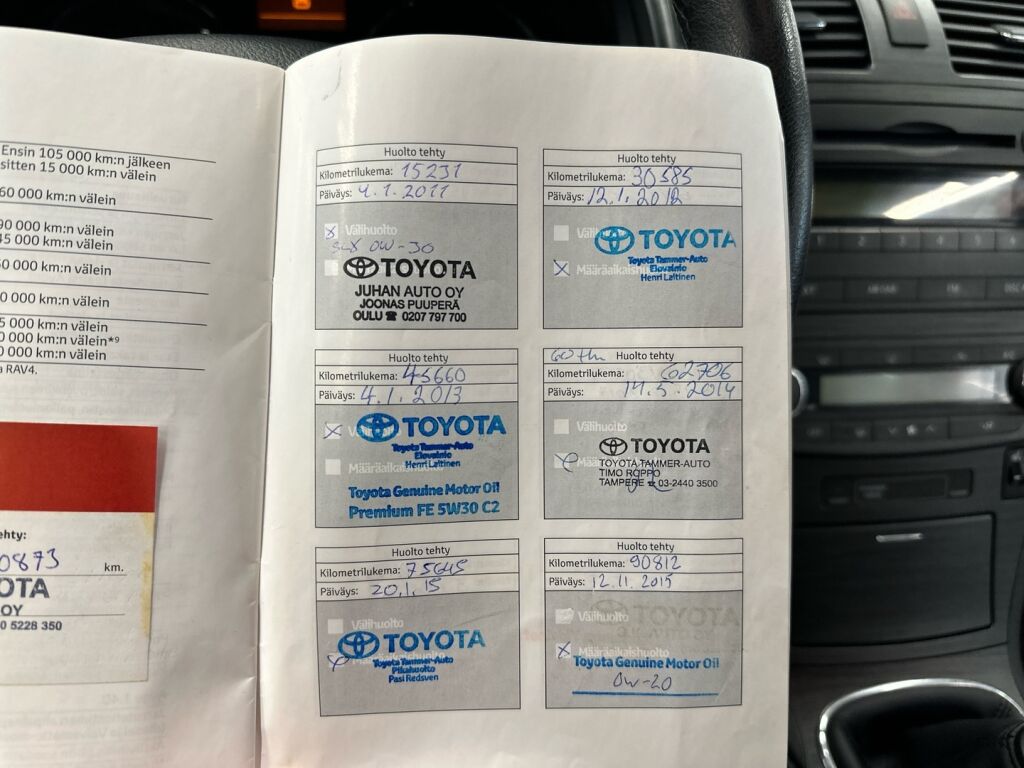 Toyota Avensis 2010 Sininen